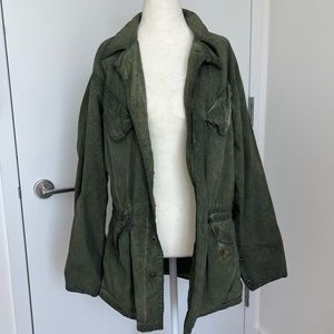 Vintage Acid Wash Army Jacket